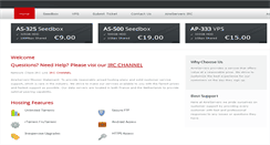 Desktop Screenshot of aireservers.com