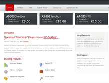 Tablet Screenshot of aireservers.com